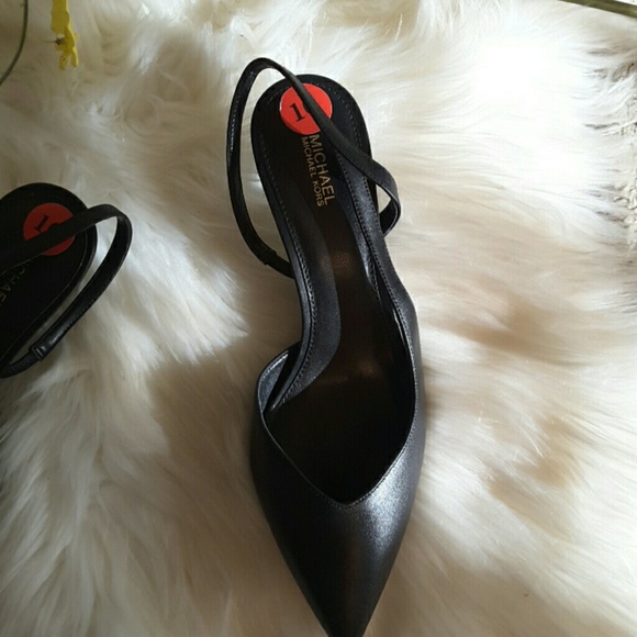 Michael kors genuine leather slingback shoes - Picture 6 of 8